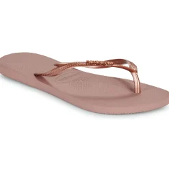 Havaianas - SLIM LOGO METALLIC< Tongs