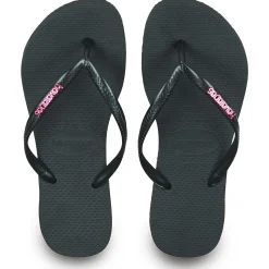 Havaianas - SLIM LOGO METALLIC< Tongs