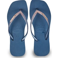 Havaianas - SLIM SQUARE GLITTER Marine New