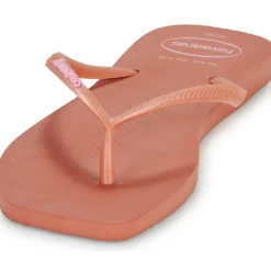 Havaianas - SLIM SQUARE LOGO POP UP Rose Sale
