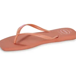 Havaianas - SLIM SQUARE LOGO POP UP Rose Sale