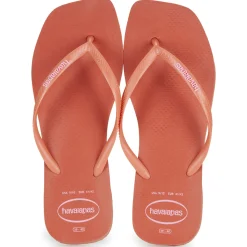 Havaianas - SLIM SQUARE LOGO POP UP Rose Sale