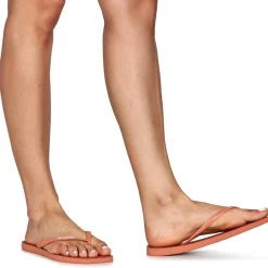 Havaianas - SLIM SQUARE LOGO POP UP Rose Sale