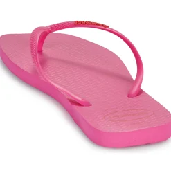 Havaianas - SLIM SQUARE LOGO POP UP Rose Clearance