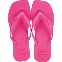 Havaianas - SLIM SQUARE LOGO POP UP Rose Clearance