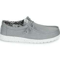 HEYDUDE Slip Ons^- Wally Stretch Canvas
