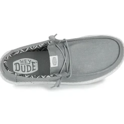 HEYDUDE Slip Ons^- Wally Stretch Canvas