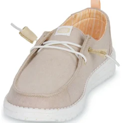 HEYDUDE Slip Ons^- Wendy Chambray