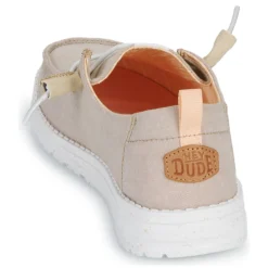 HEYDUDE Slip Ons^- Wendy Chambray