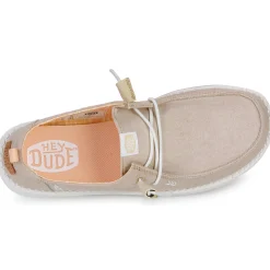 HEYDUDE Slip Ons^- Wendy Chambray