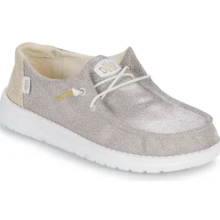 HEYDUDE - Wendy Metallic Sparkle< Slip Ons