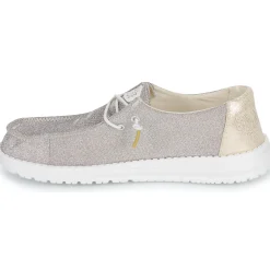 HEYDUDE - Wendy Metallic Sparkle< Slip Ons