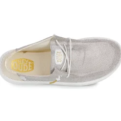 HEYDUDE - Wendy Metallic Sparkle< Slip Ons