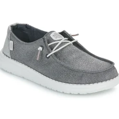HEYDUDE Slip Ons^- Wendy Metallic Sparkle