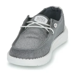 HEYDUDE Slip Ons^- Wendy Metallic Sparkle