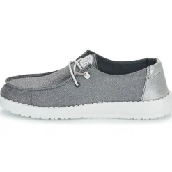 HEYDUDE Slip Ons^- Wendy Metallic Sparkle