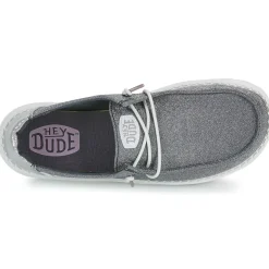 HEYDUDE Slip Ons^- Wendy Metallic Sparkle