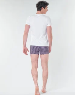 Hom - SUP' COTTON TSHIRT COL V PROFOND< T-shirts & Polos
