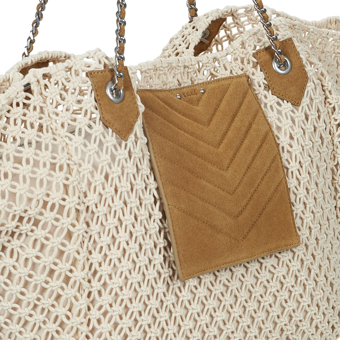 Ikks Sacs À Main^- 1440 CABAS XL CROCHET SUEDE