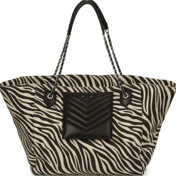 Ikks Sacs À Main^- 1440 CABAS XL TOILE ZEBRE