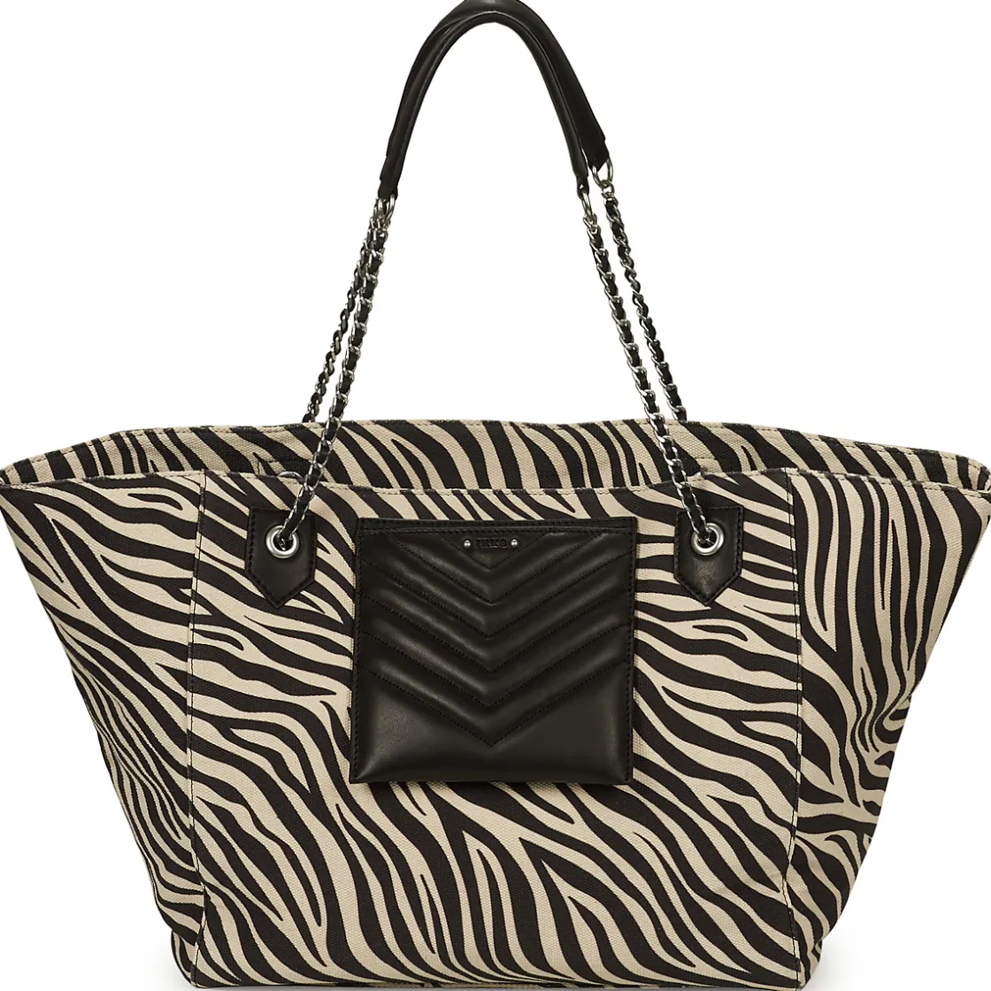 Ikks Sacs À Main^- 1440 CABAS XL TOILE ZEBRE