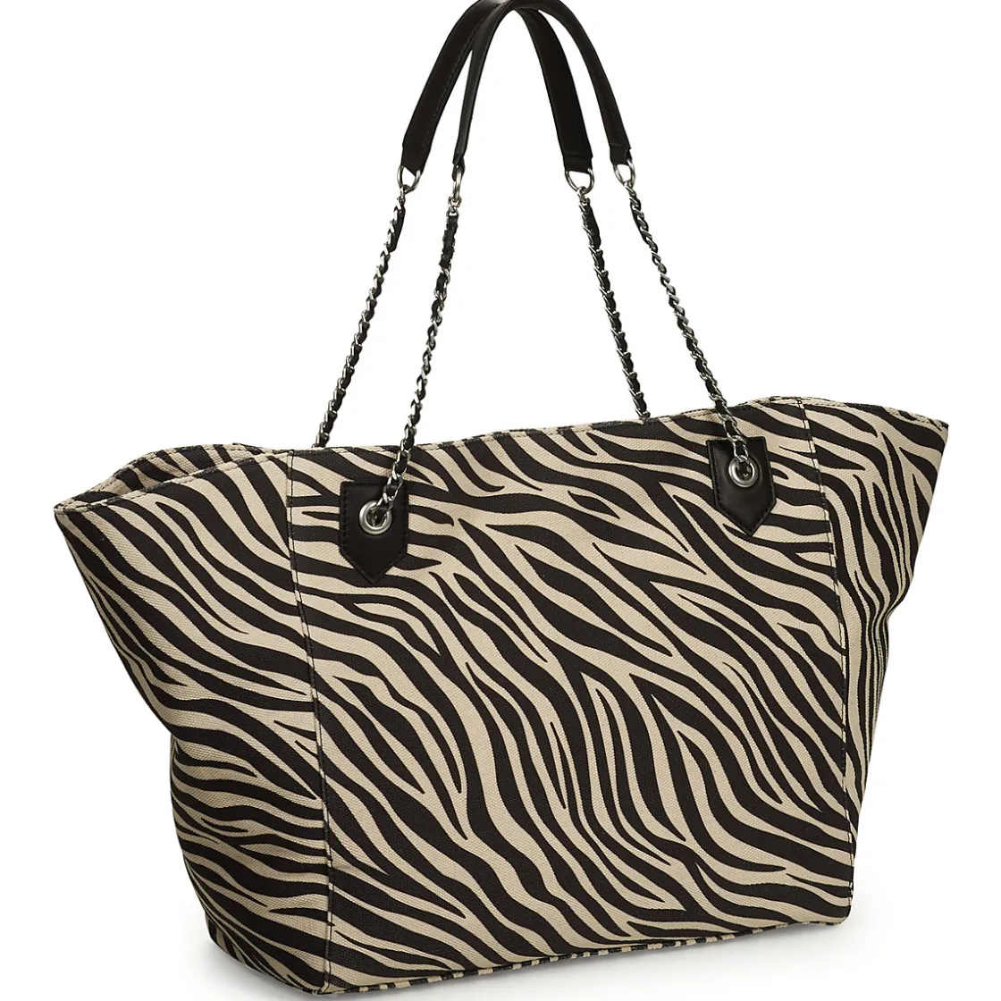 Ikks Sacs À Main^- 1440 CABAS XL TOILE ZEBRE