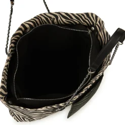 Ikks Sacs À Main^- 1440 CABAS XL TOILE ZEBRE