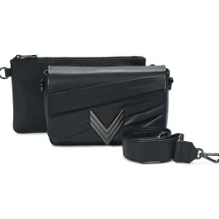 Ikks - 111 CUIR DRAPE Noir Online
