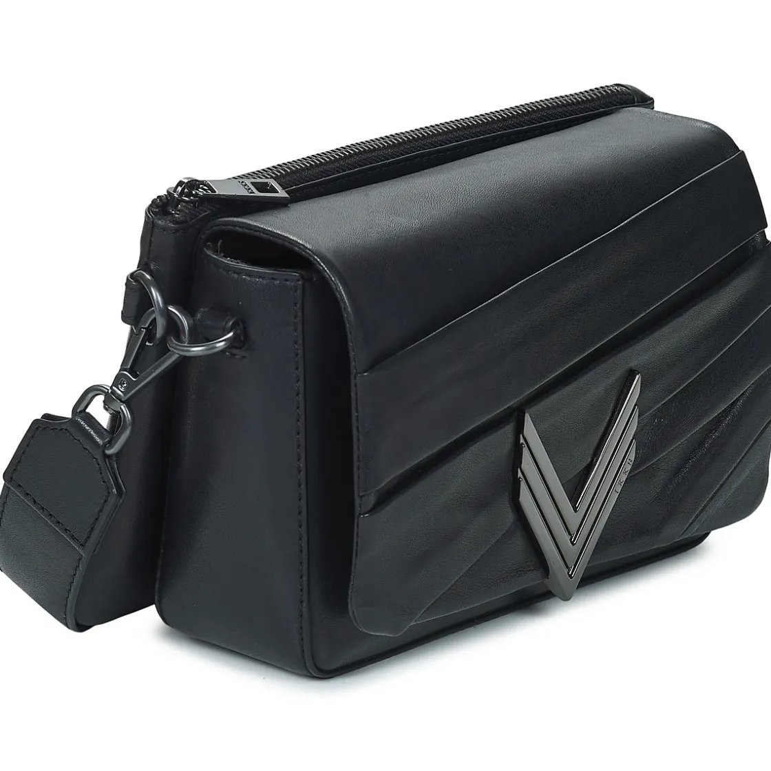 Ikks - 111 CUIR DRAPE Noir Online