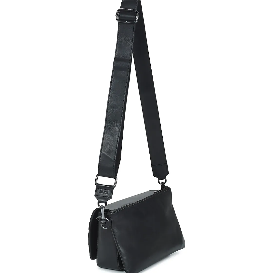 Ikks - 111 CUIR DRAPE Noir Online