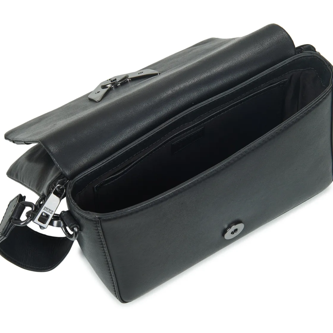 Ikks - 111 CUIR DRAPE Noir Online