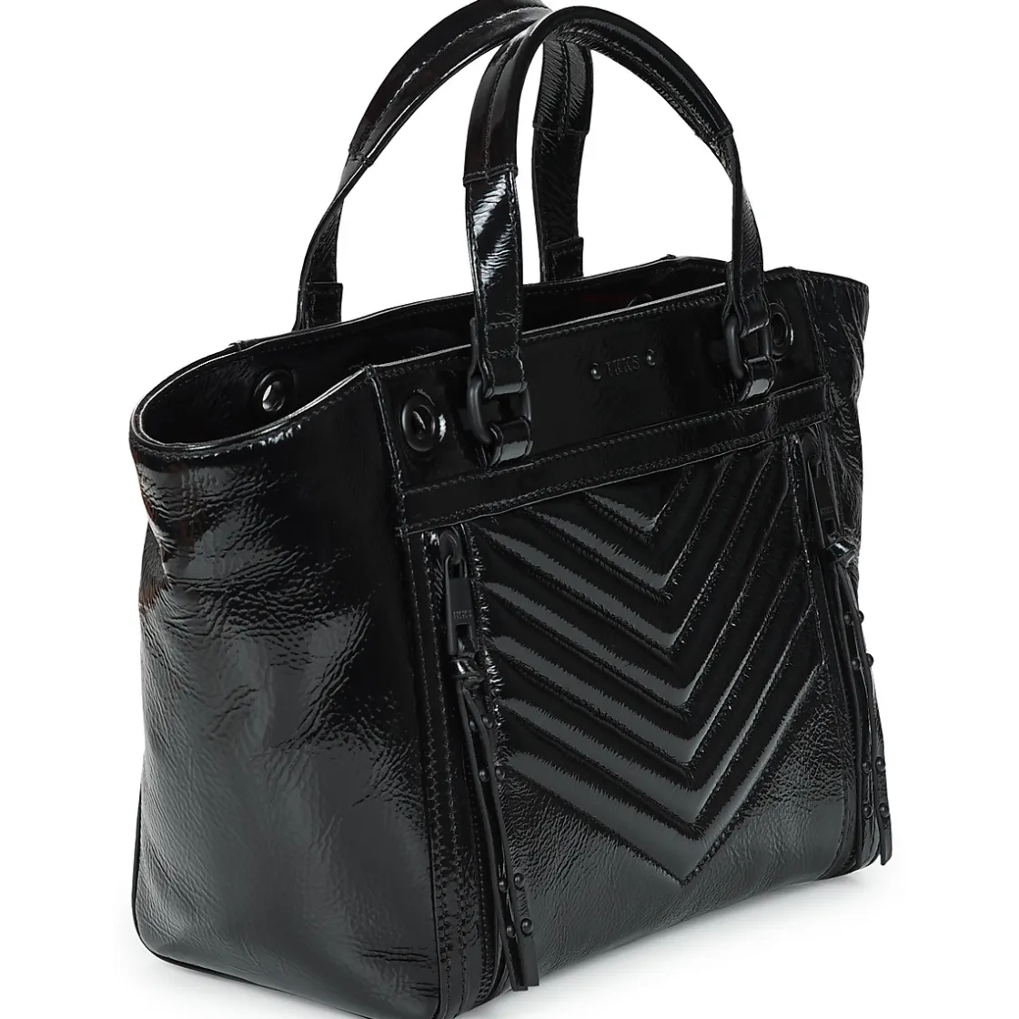 Ikks Sacs À Main^- 1440 MEDIUM ZIP VARNISH