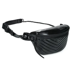 Ikks - 1440 POCKET BELT VARNISH Noir Sale