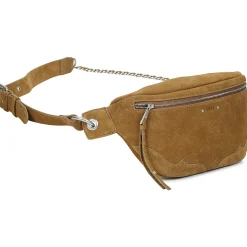 Ikks - 1440 POCKET BELT WESTERN SUEDE Camel Hot