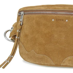 Ikks - 1440 POCKET BELT WESTERN SUEDE Camel Hot