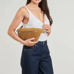 Ikks - 1440 POCKET BELT WESTERN SUEDE Camel Hot