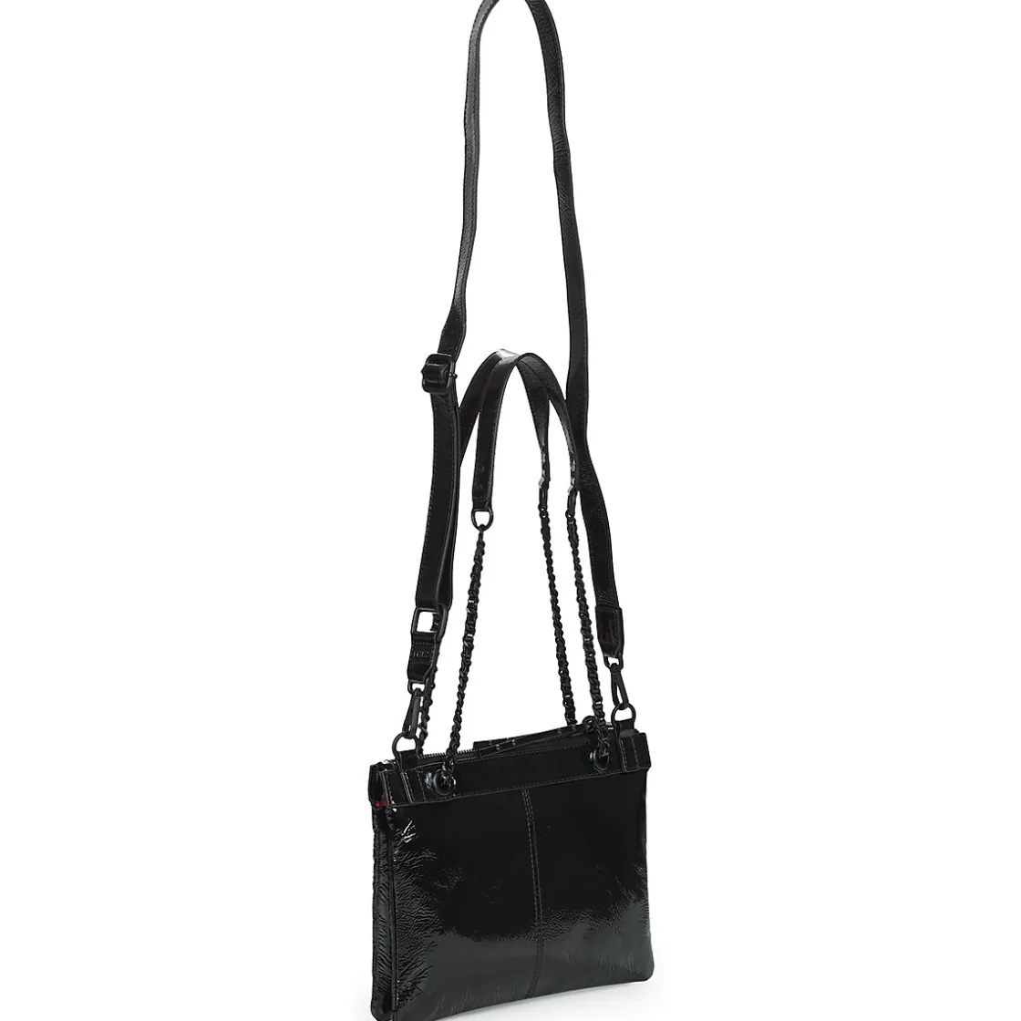 Ikks - 1440 REPORTER VARNISH< Besaces / Sacs Bandoulière