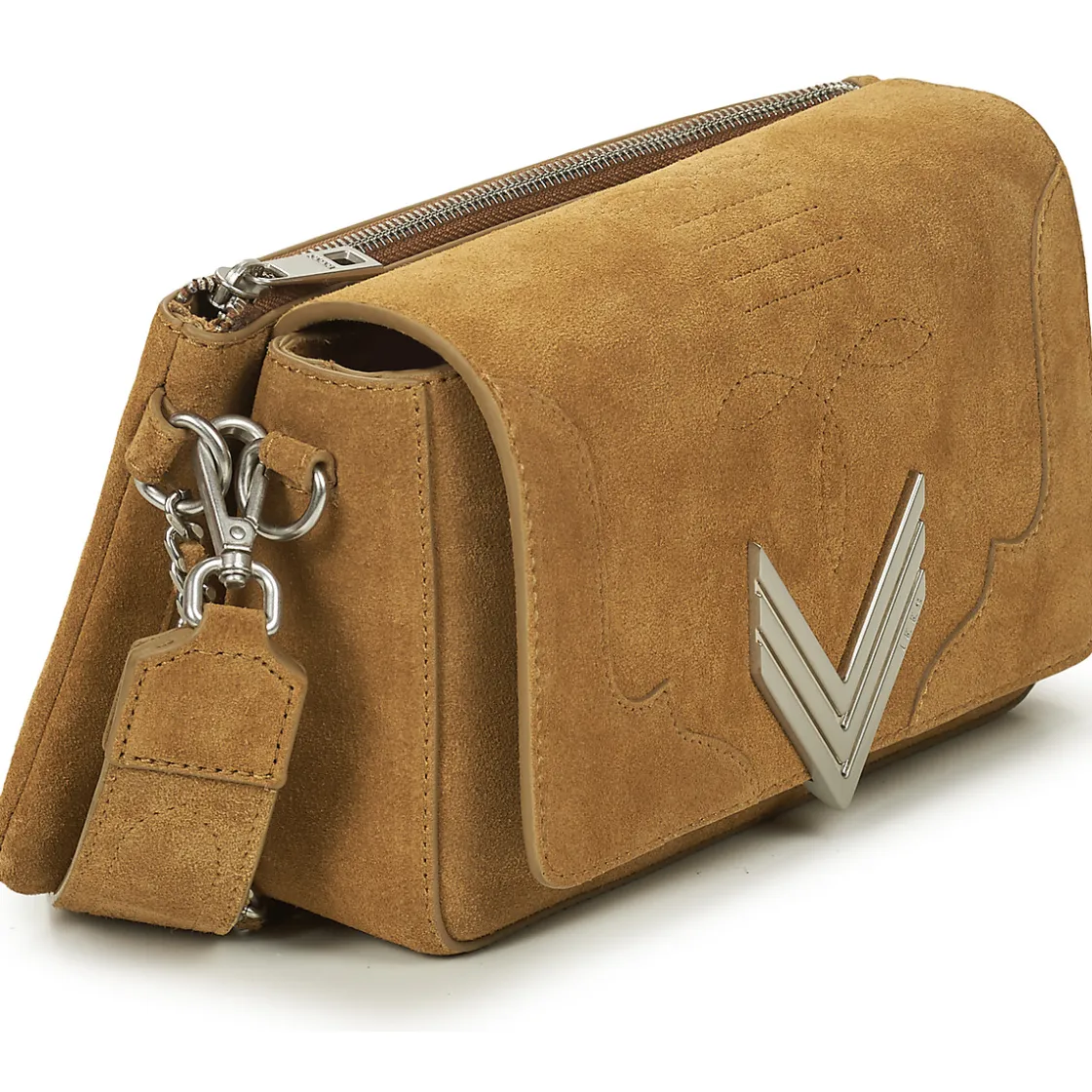 Ikks - 111 WESTERN COL DECOUPE SUEDE Camel Outlet