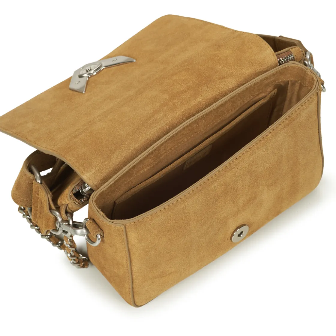 Ikks - 111 WESTERN COL DECOUPE SUEDE Camel Outlet