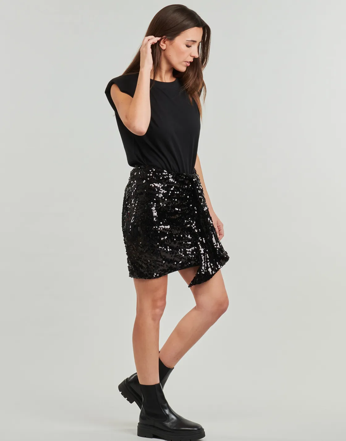 Ikks Jupes^- JUPE SEQUIN