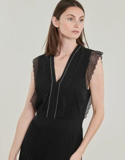 Ikks Robes^- ROB SM LONG DENTELLE