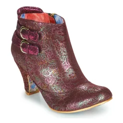 Irregular Choice - THINK ABOUT IT Bordeaux Hot