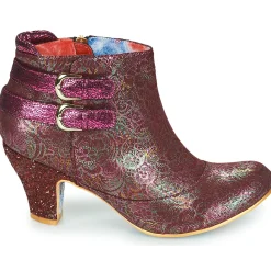 Irregular Choice - THINK ABOUT IT Bordeaux Hot