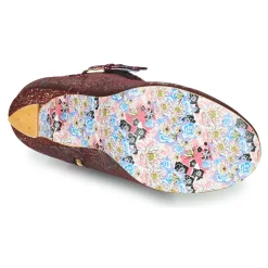Irregular Choice - THINK ABOUT IT Bordeaux Hot