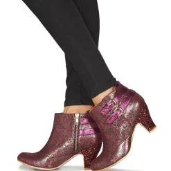 Irregular Choice - THINK ABOUT IT Bordeaux Hot