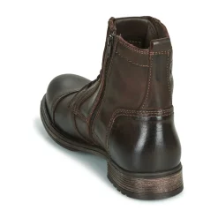 Jack & Jones - JFW RUSSEL LEATHER Marron Online