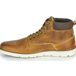 Jack & Jones - JFW TUBAR LEATHER Marron Best