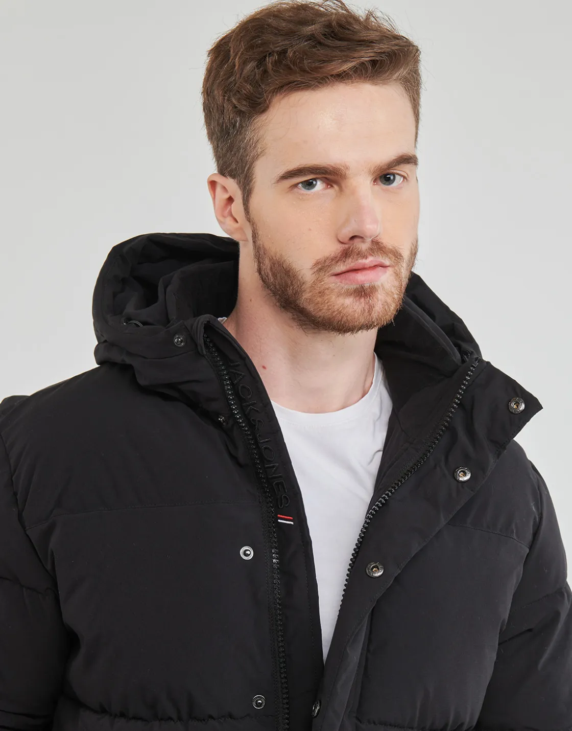Jack & Jones - JJDAVID PUFFER JACKET Noir Outlet
