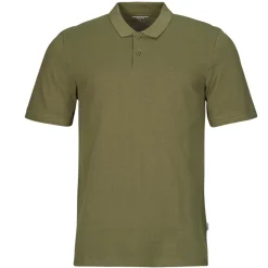 Jack & Jones - JJEBASIC POLO SS Kaki Best