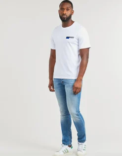Jack & Jones - JJECORP LOGO TEE PLAY SS O-NECK Blanc Online